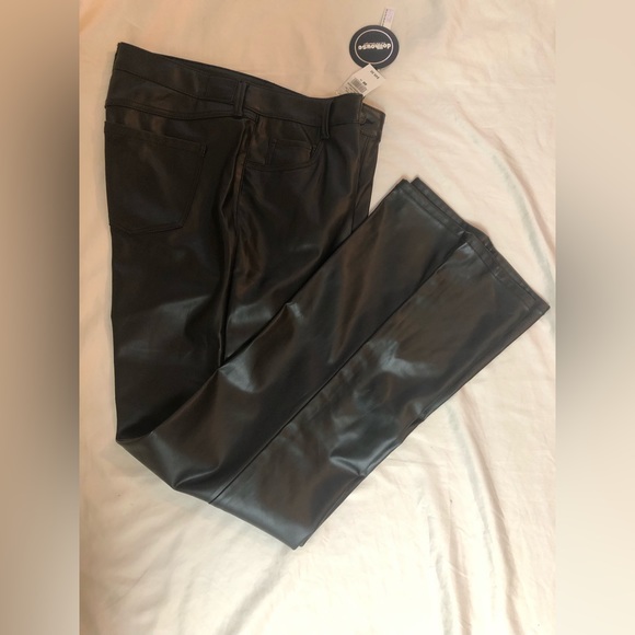 Dollhouse Pants & Jumpsuits Dollhouse High Rise Flare Vegan Leather